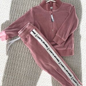 2t velour tracksuit
